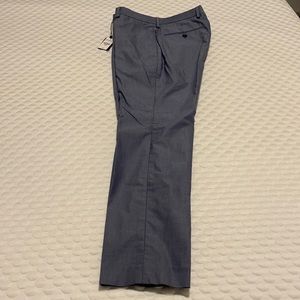 Express: Slim Stretch Moisture Wicking Pants 28 x 30; Color: Blue/Grey